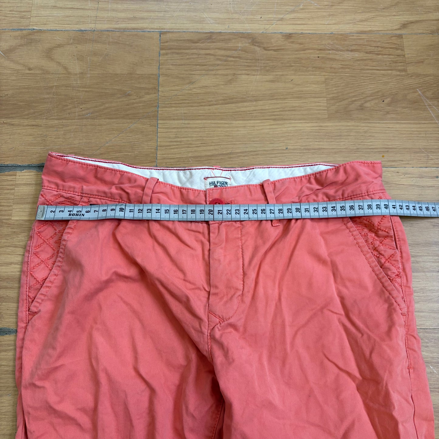 Pantalon chino corail - Hilfiger Denim - W28 L32