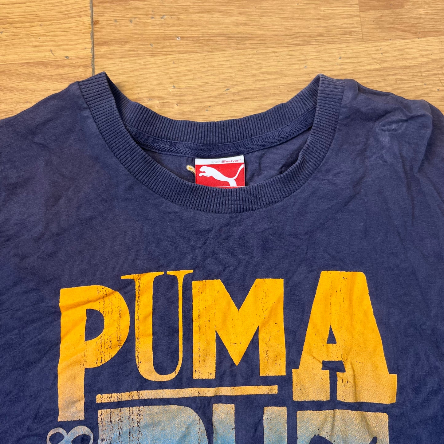 T-shirt bleu foncé - Puma - Taille M