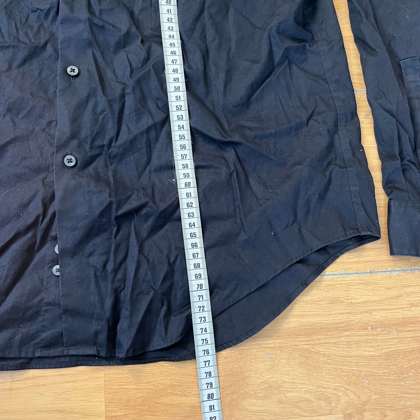 Chemise noire slim fit - Calvin Klein - Taille 34/35
