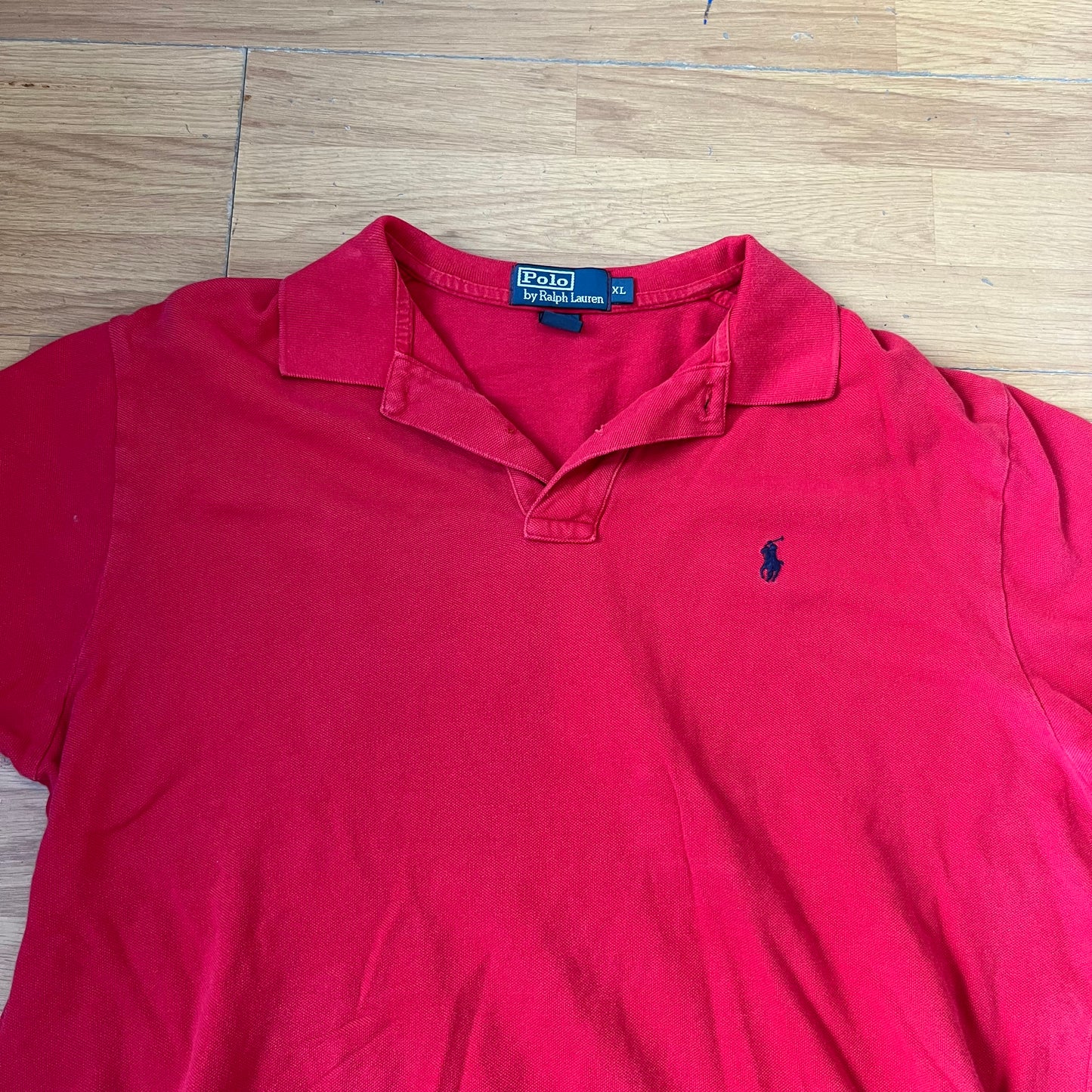 Polo rouge - Ralph Lauren - Taille XL
