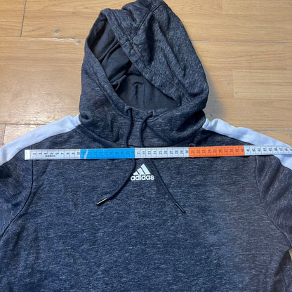 Sweat à capuche gris foncé - Adidas - Taille M