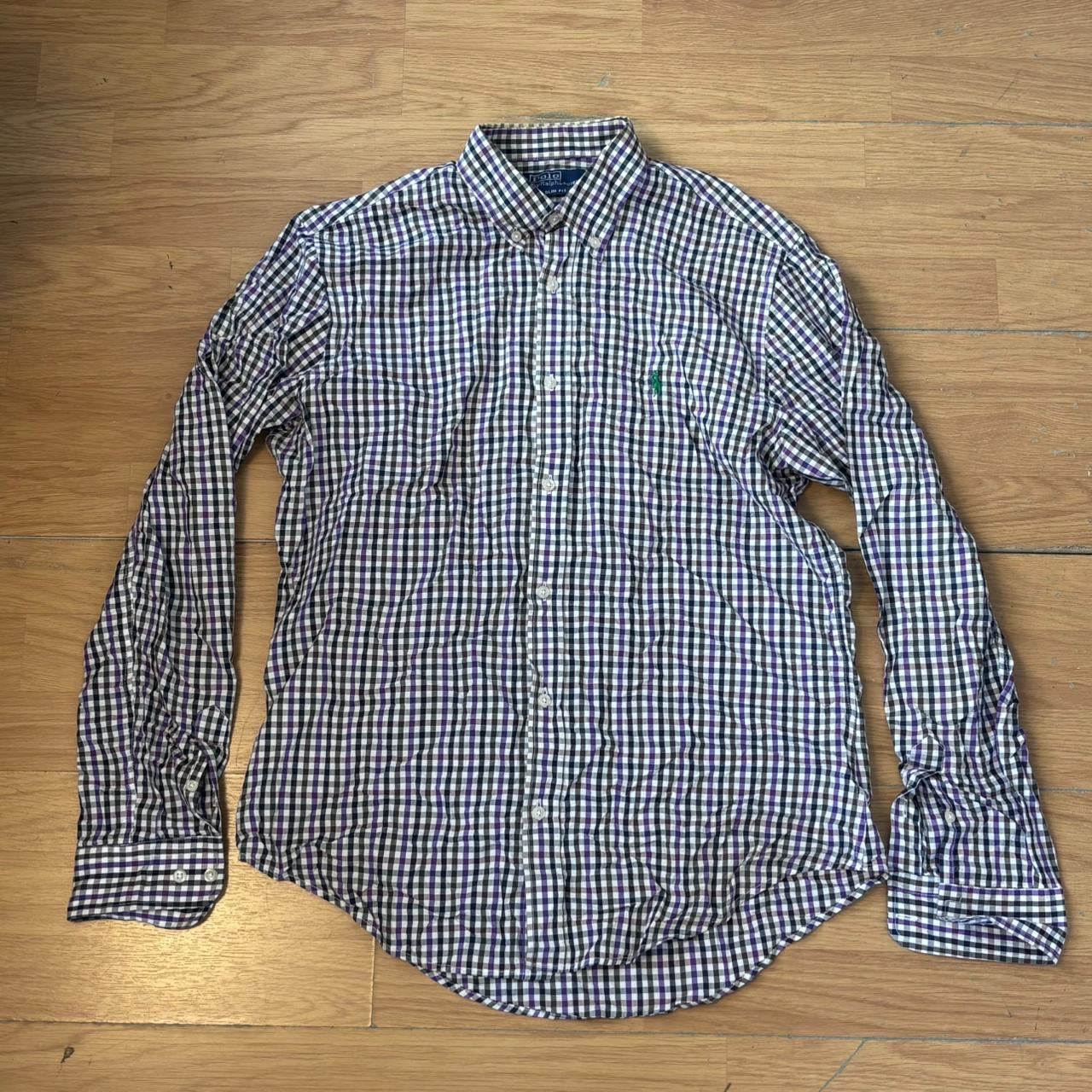 Chemise Ralph Lauren à carreaux – Taille M – Slim Fit