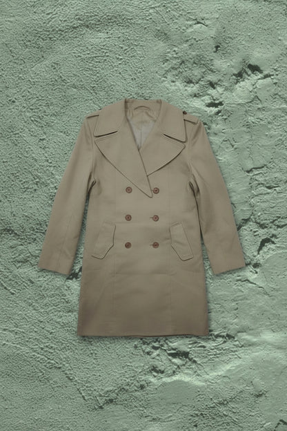 Trench Coat Khaki - by YANNIS KINGSTON - Taille : S/M
