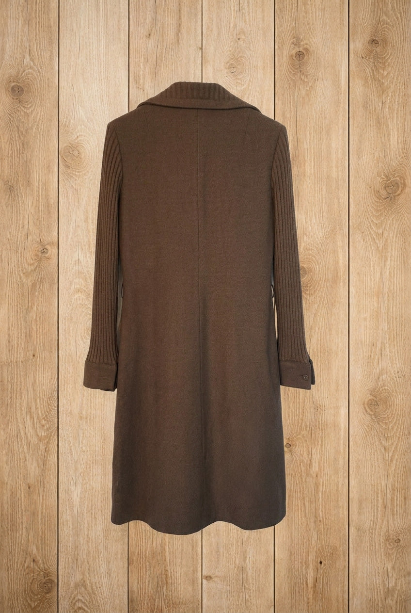 Robe maille marron – by Béatrice