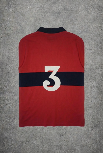 Polo rouge et bleu Ralph Lauren – Taille – XXL