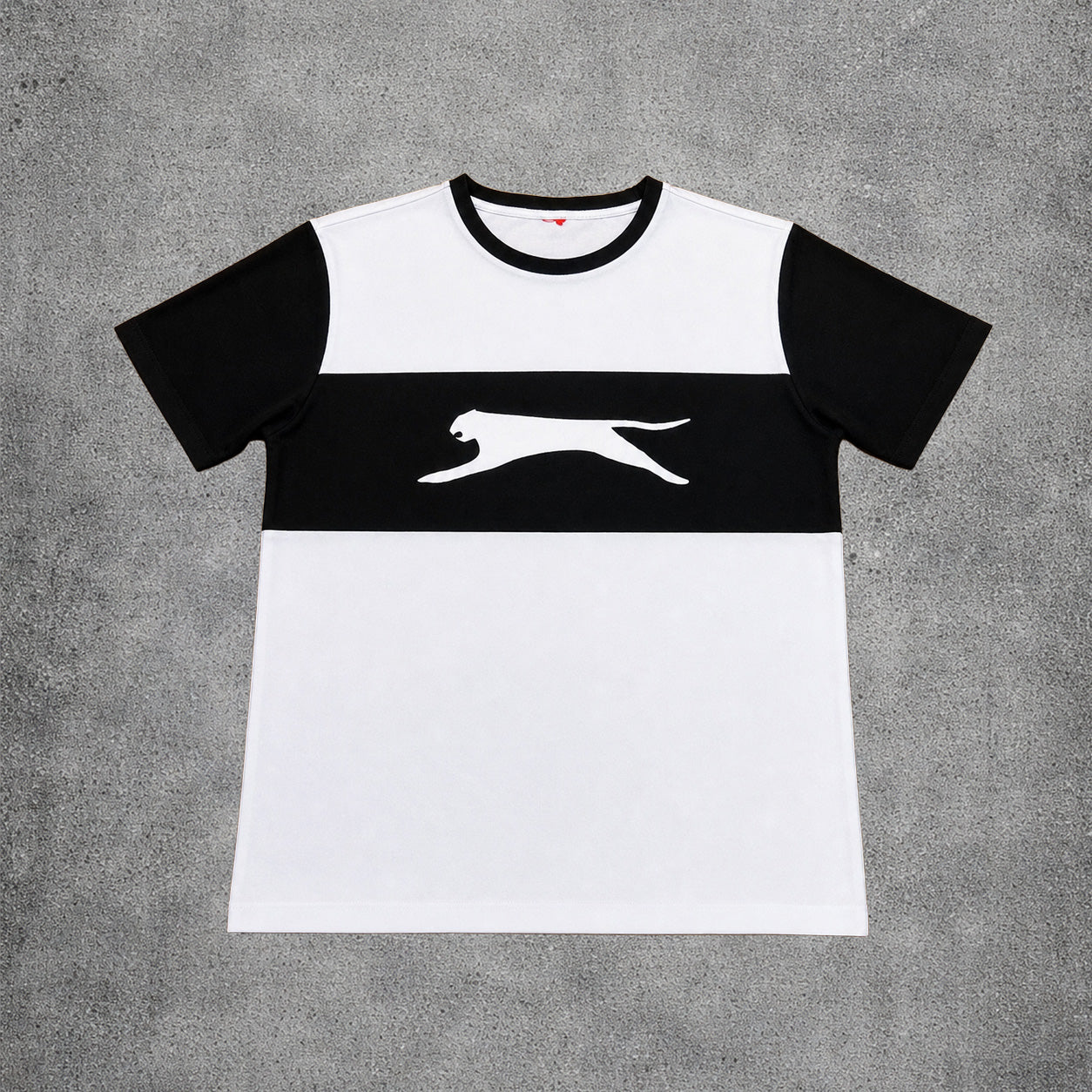 T-shirt blanc et noir - Puma - Taille L