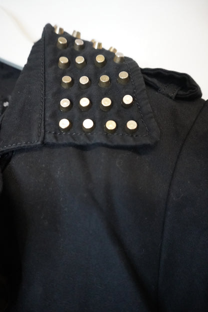 Midnight Chic Trench Coat – by MANDY CHERIE