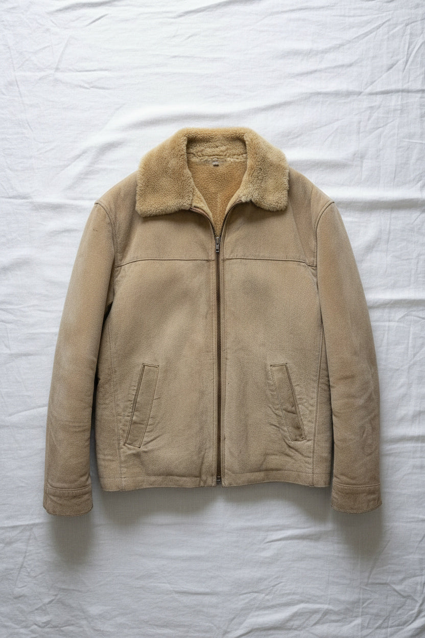 Veste En Cuir Véritable - by PLAN.BEE