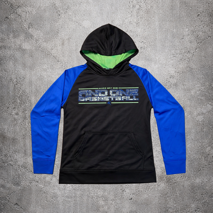 Hoodie bleu et noir - ANDI - Taille XS