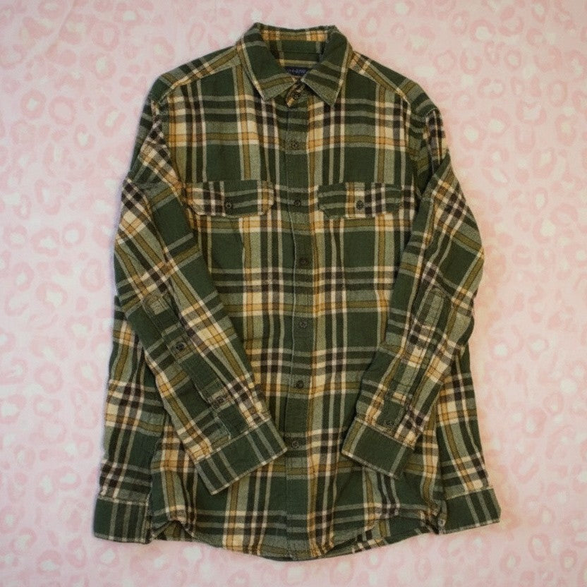 Chemise verte en coton – BY SARLOTTE