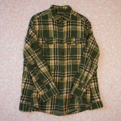 Chemise verte en coton – BY SARLOTTE