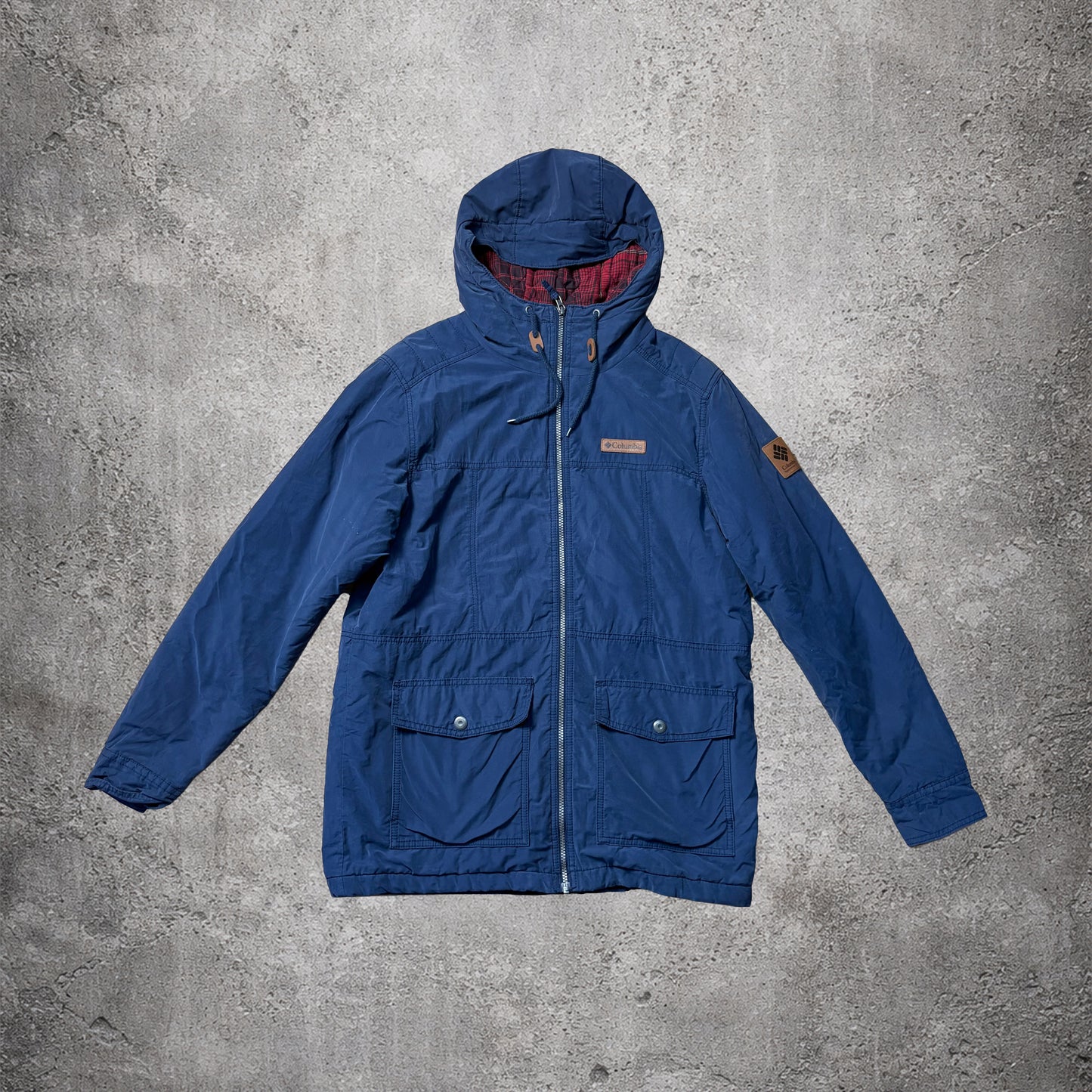 Parka bleu foncé Columbia – Taille M
