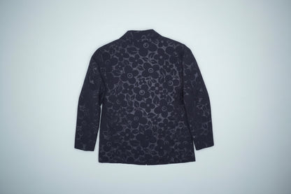 Chemise Motif Fleurs - violet foncé -  by PRMEC - Taille S