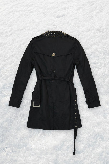 Midnight Chic Trench Coat – by MANDY CHERIE