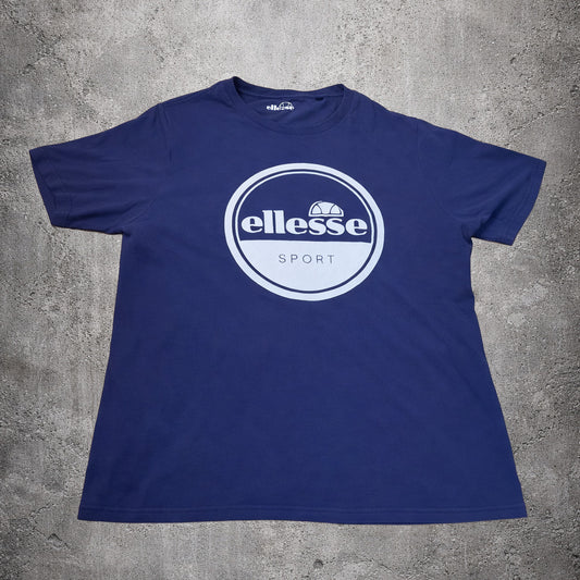T-shirt bleu foncé - Ellesse - Taille XL