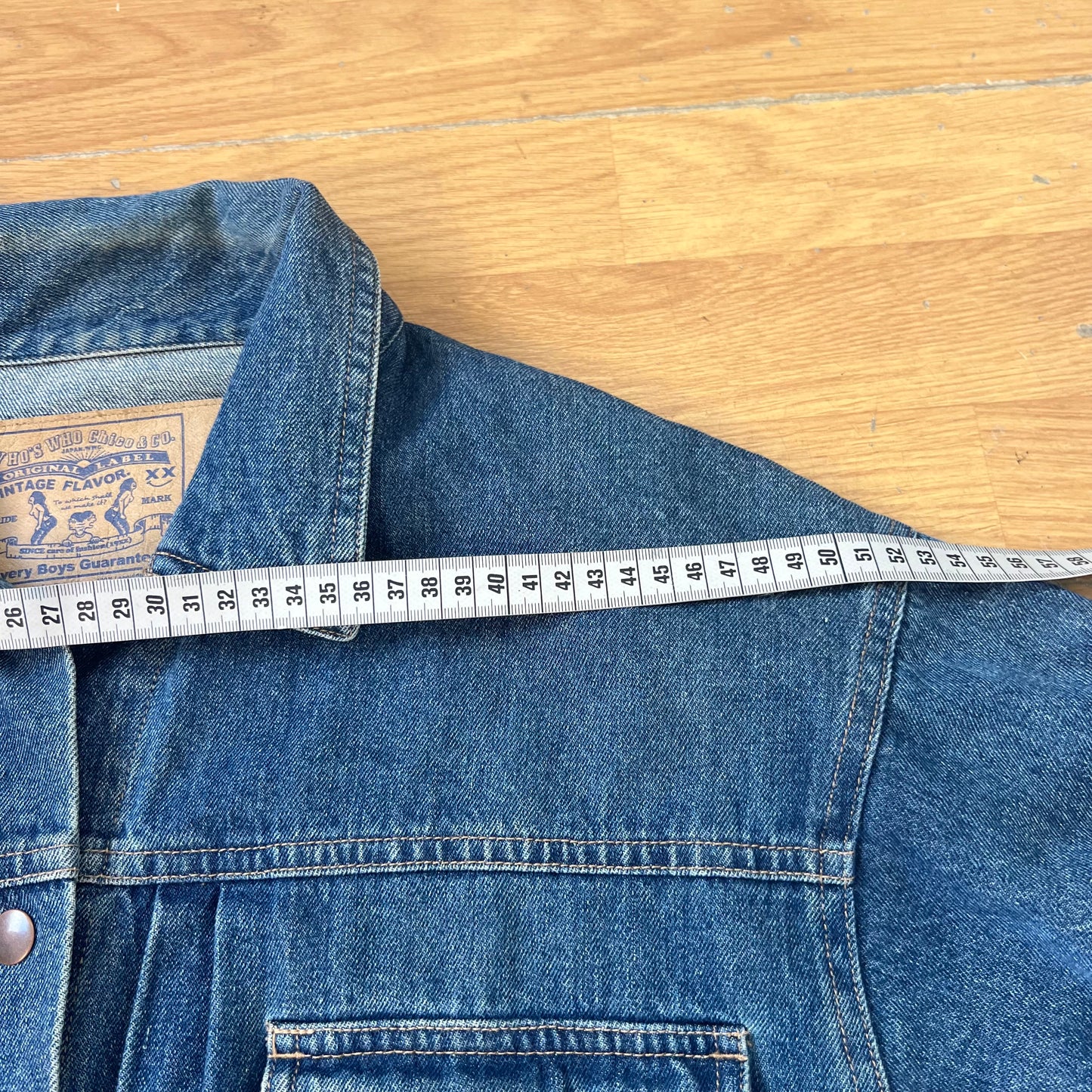 Veste en jean bleu - Who’s Who Chico & Co - Taille L by DARCY