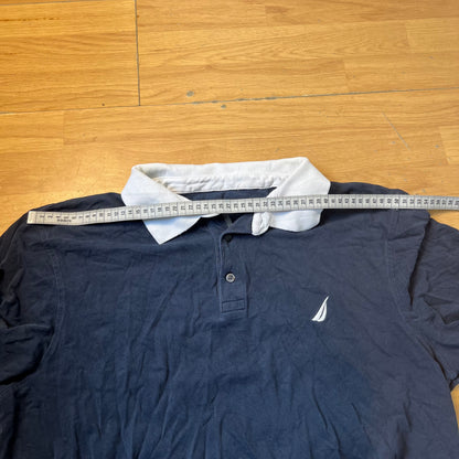 Polo bleu foncé - Nautica - Taille L