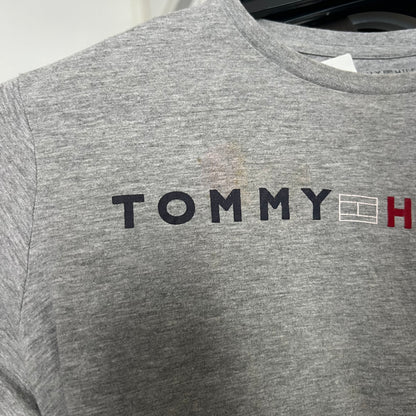 Top manches longues gris Tommy Hilfiger – Taille L