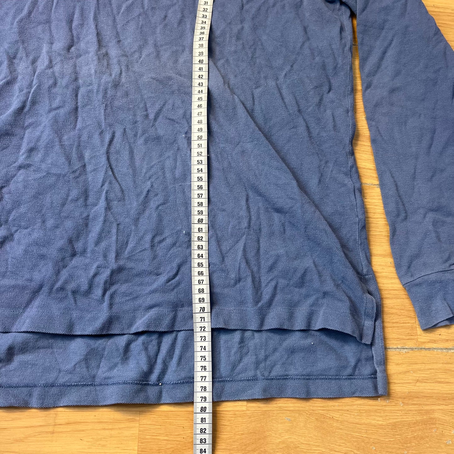 Polo manches longues bleu - Ralph Lauren - Taille XL