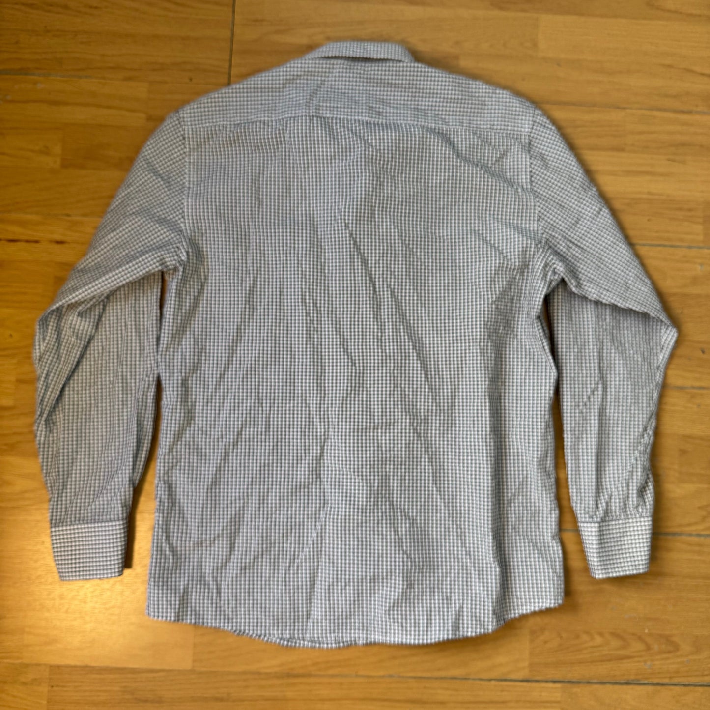 Chemise à carreaux noir & blanc Polo Taille 43