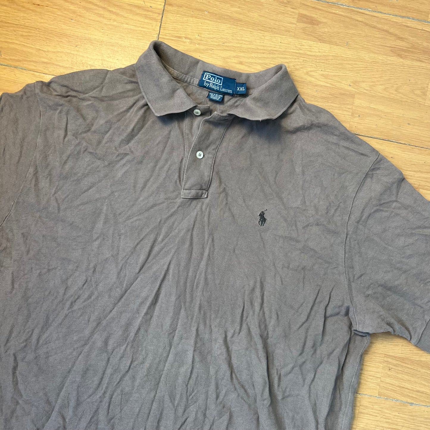 Polo marron - Ralph Lauren - Taille XXL