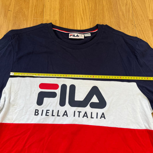 T-shirt fila bleu, blanc et rouge – Taille 3XL