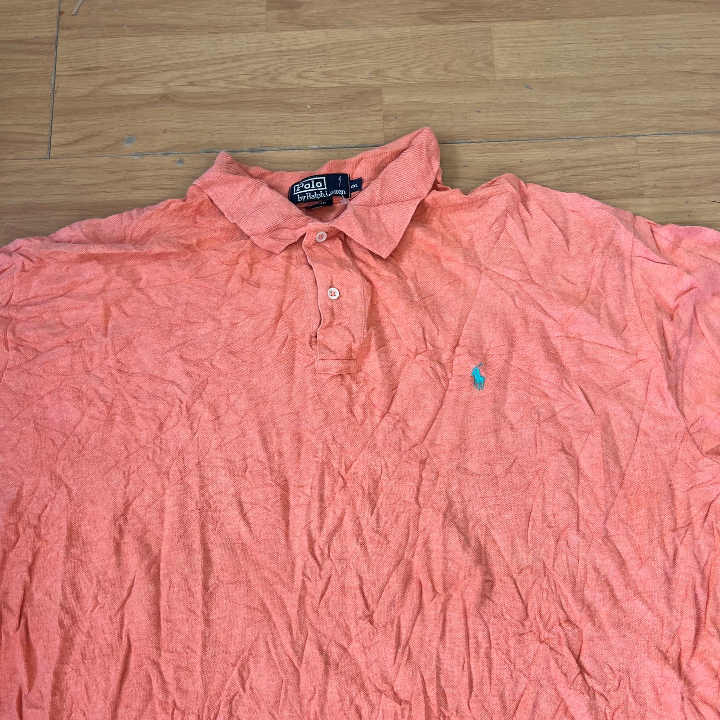 Polo saumon - Ralph Lauren - Taille XXL