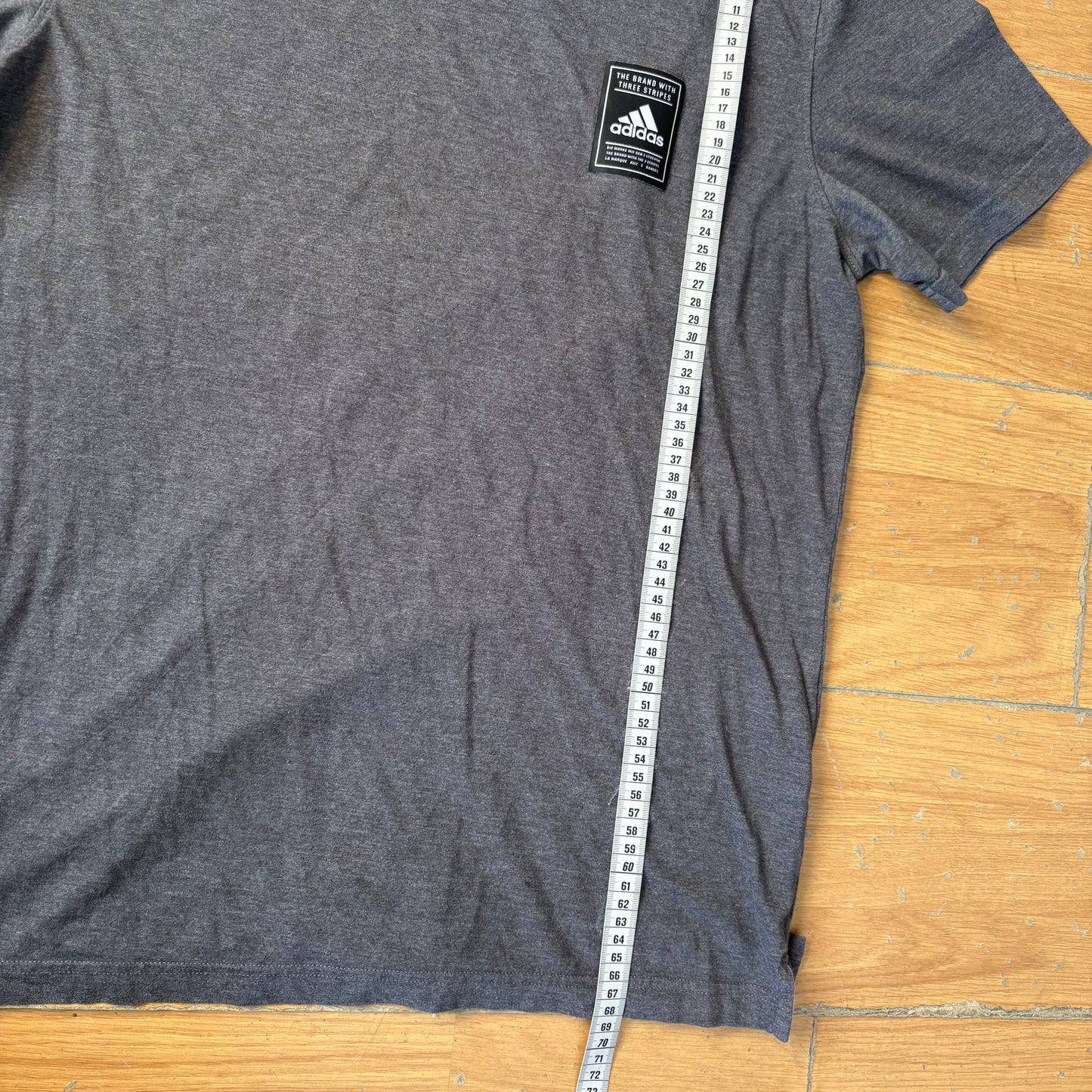 T-shirt gris - Adidas - Taille M