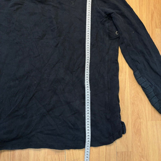 Polo manches longues noir - Ralph Lauren - Taille XXL
