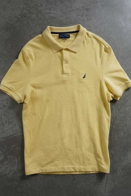 Polo jaune beurre – taille XL
