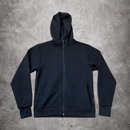 Sweat à capuche noir zippé - Adidas - Taille S