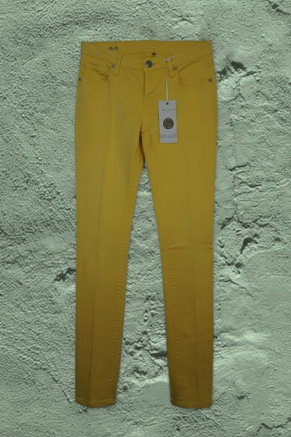Jean Skinny Jaune Électrique – by YANNIS KINGSTON