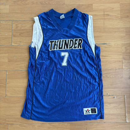 Maillot de basketball bleu Alleson Athletic – Taille L