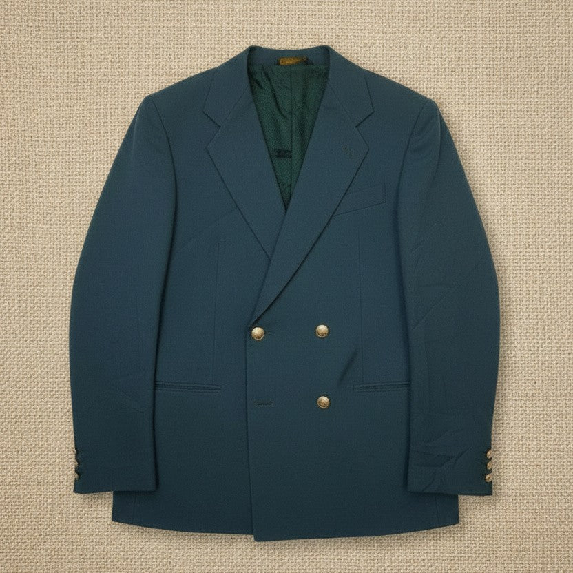 Veste de Costume Vert - by FABSO - Taille : 46