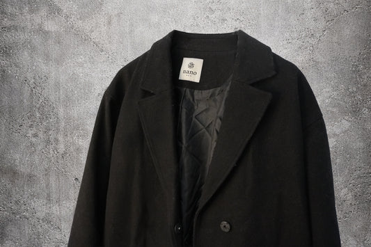 Veste laine noire Nano – Taille – M