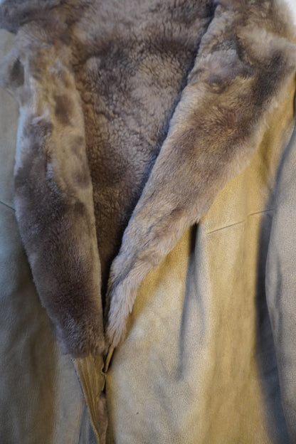 Manteau marron doublé fourrure – BY ZAINAB