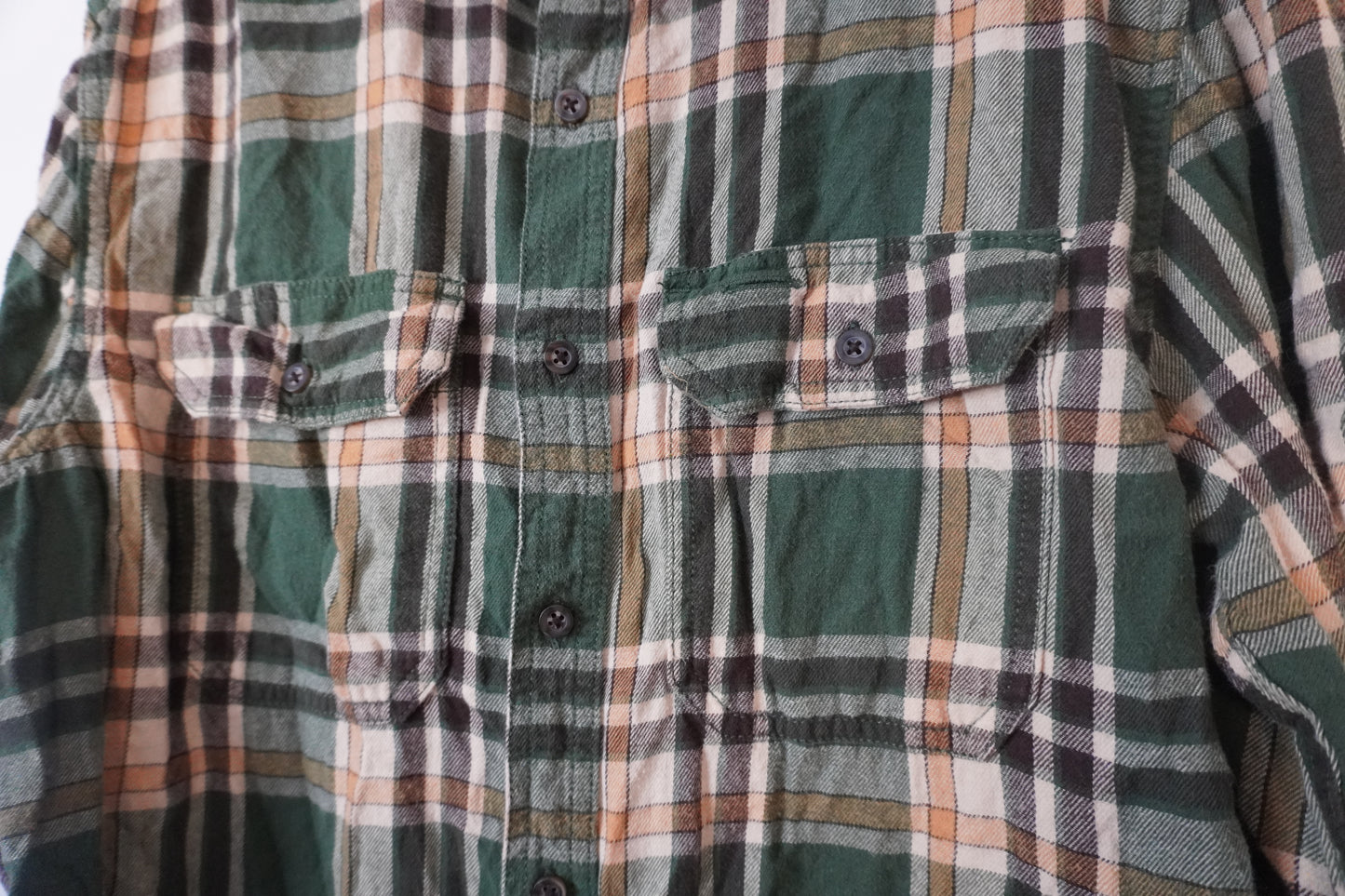 Chemise verte en coton – BY SARLOTTE