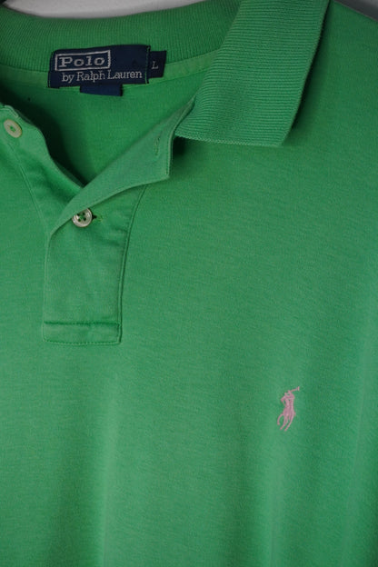 Polo vert clair Ralph Lauren – Taille – L