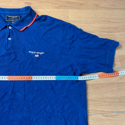 Polo bleu - Ralph Lauren - Taille XXL