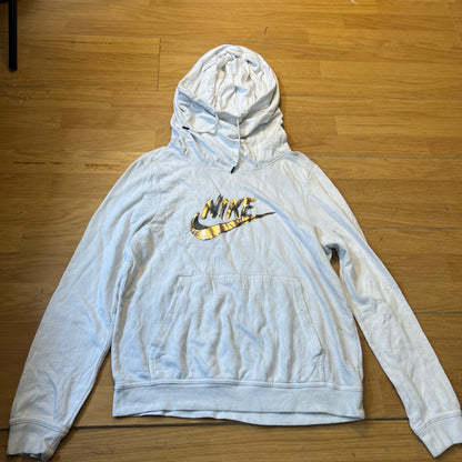 Sweat à capuche blanc - Nike - Taille S