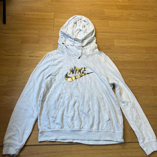 Sweat à capuche blanc - Nike - Taille S