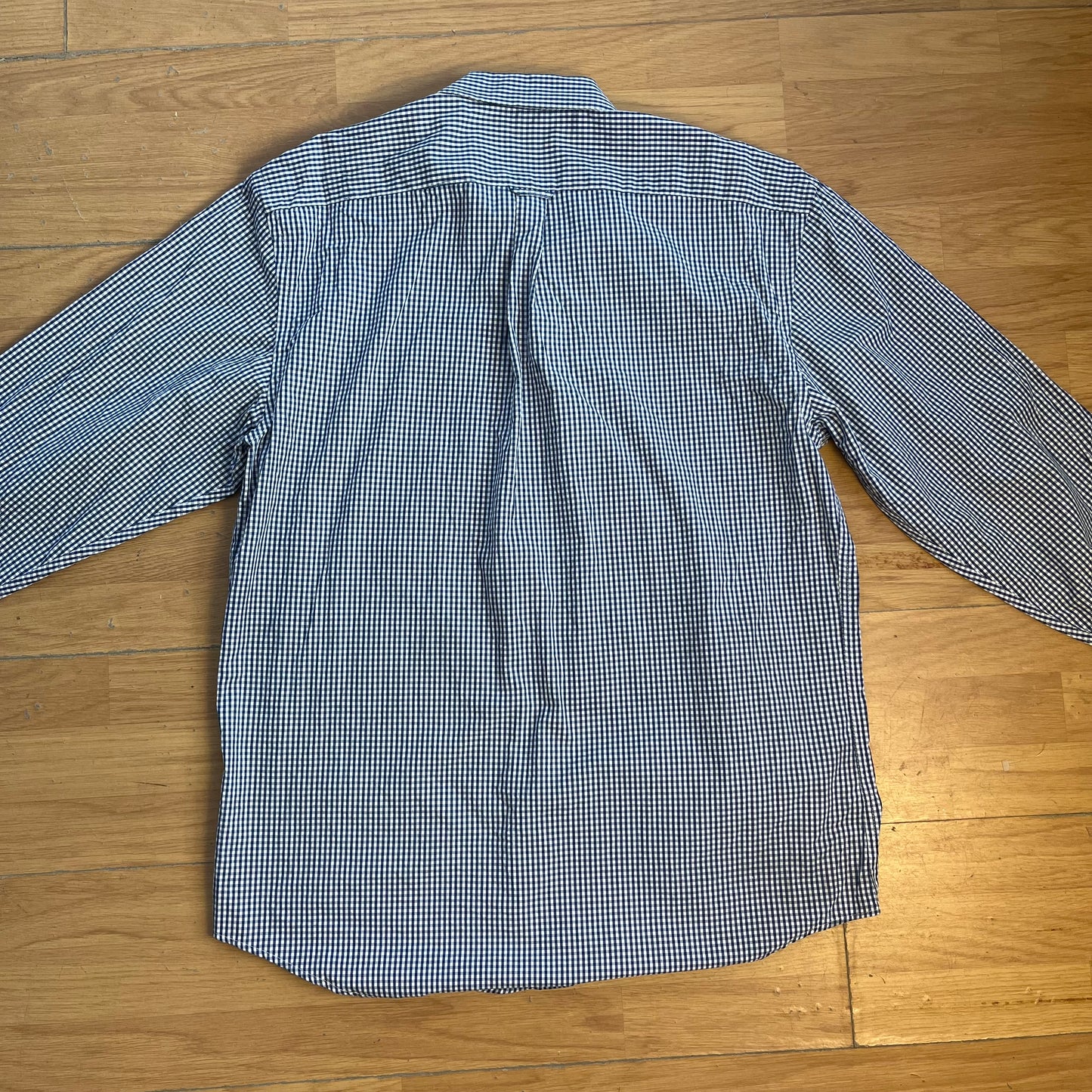Chemise à carreaux bleu et blanc - IZOD - Taille L