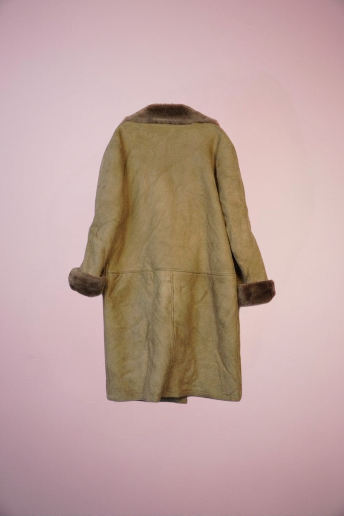 Manteau marron doublé fourrure – BY ZAINAB