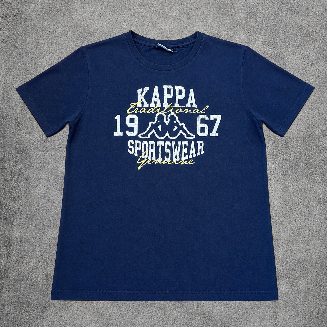 T-shirt bleu marine - Kappa - Taille XL