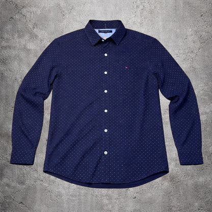 Chemise bleue Tommy Hilfiger – Taille – XS