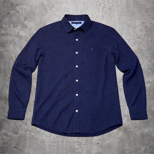Chemise bleue Tommy Hilfiger – Taille – XS