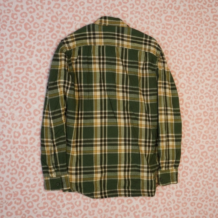 Chemise verte en coton – BY SARLOTTE