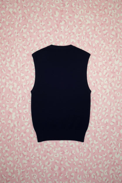 Cardigan Sans Manches en Cachemire - by SARLOTTE - Taille : M