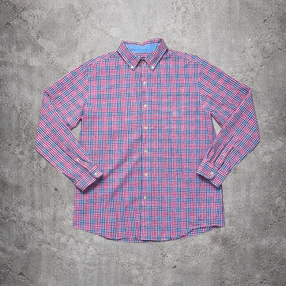 Chemise à carreaux roses et bleus - Chaps - L