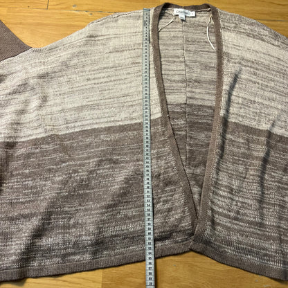 Pull cardigan beige et marron - Calvin Klein - Taille M